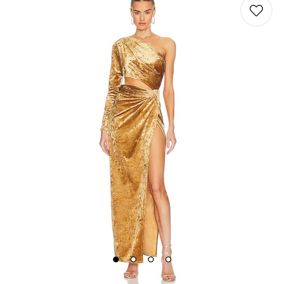 Ronny kobo lorinna dress in butterscotch - Picture 1 of 9